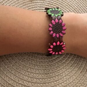 Authentic 100% Leather Adjustable Mexican Bracelet